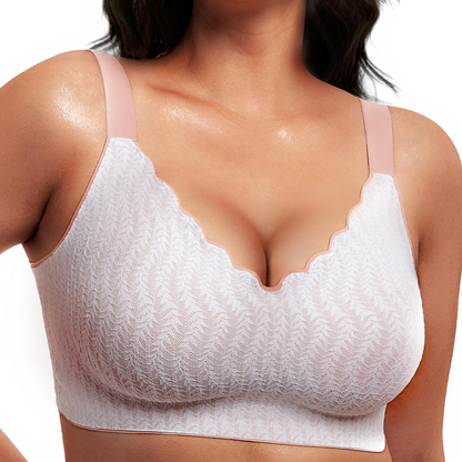 Berta® Two-Tone Lace Bra